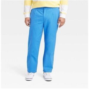 Target X Houston White Royal Blue Chino Pants sz 40X 32 NWT